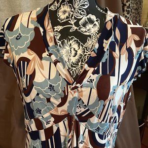 B Sport Maternity Size Large Women's Blouse CUTE